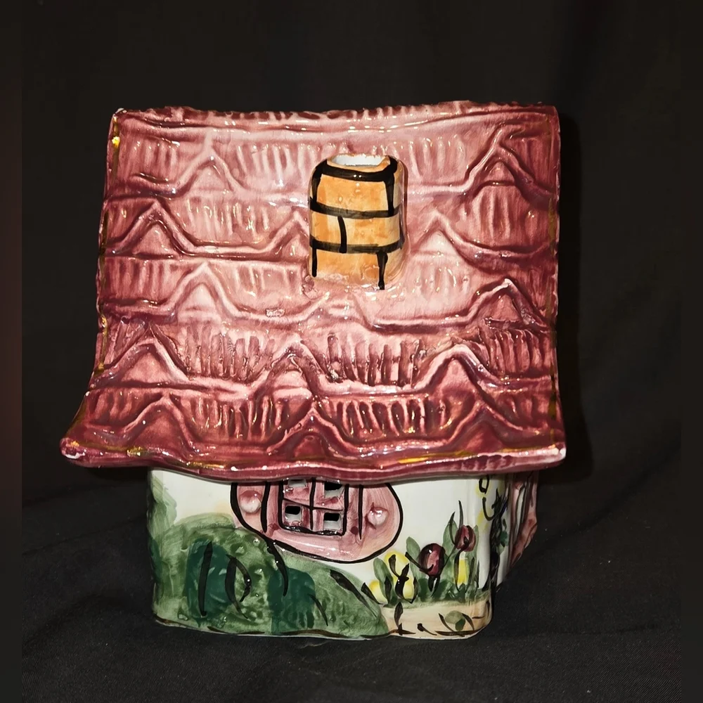 Blue Sky Clayworks Designed by Heather Goldminc Welcome Tea Light Candle House